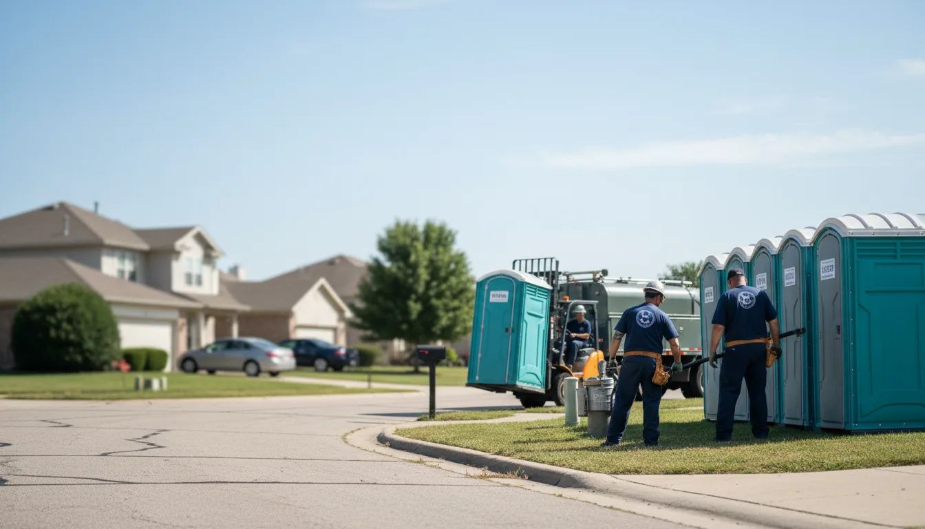 Porta Potty Rental in Moran, TX near me